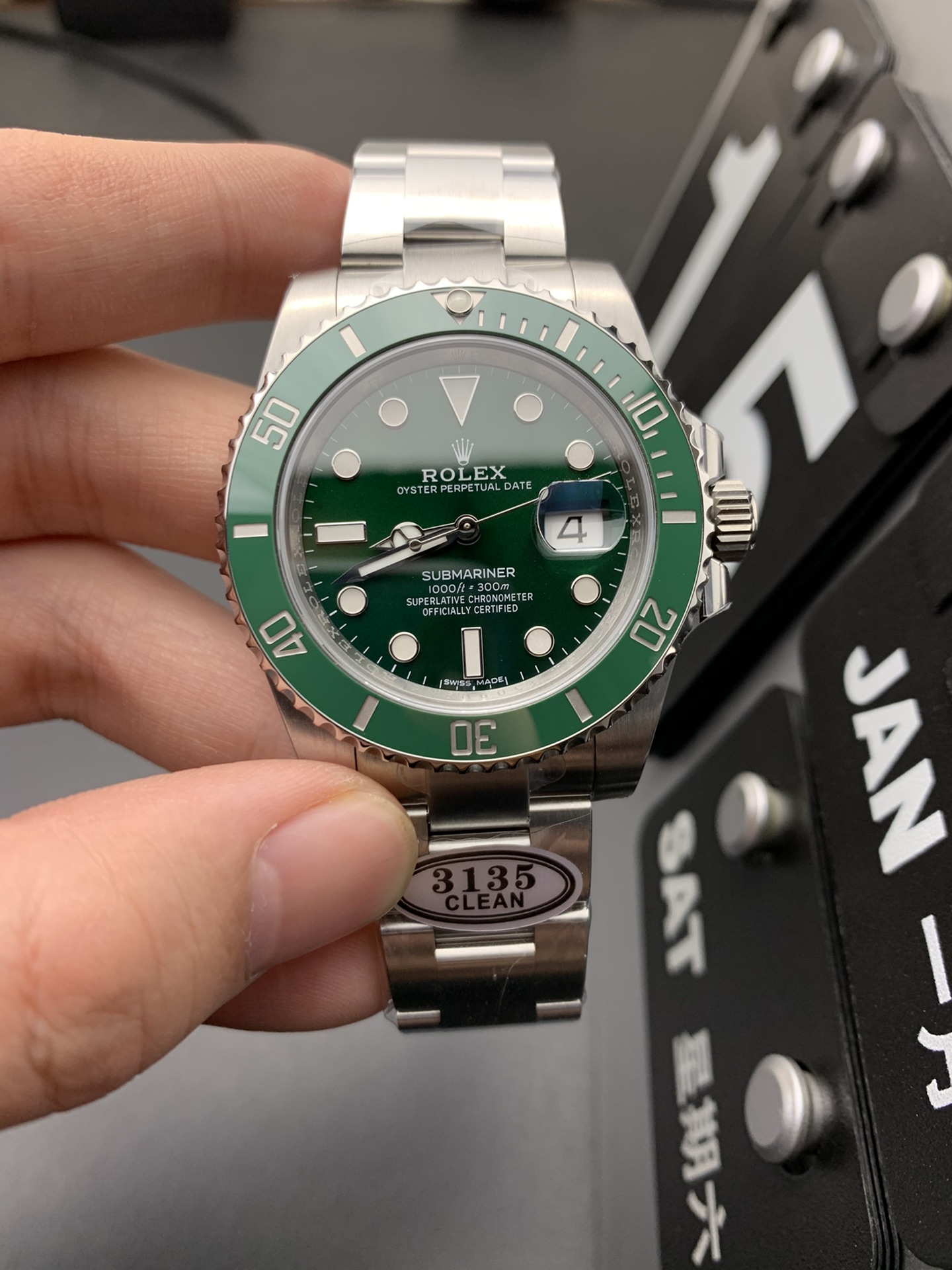 Clean厂劳力士潜航者绿水鬼复刻腕表